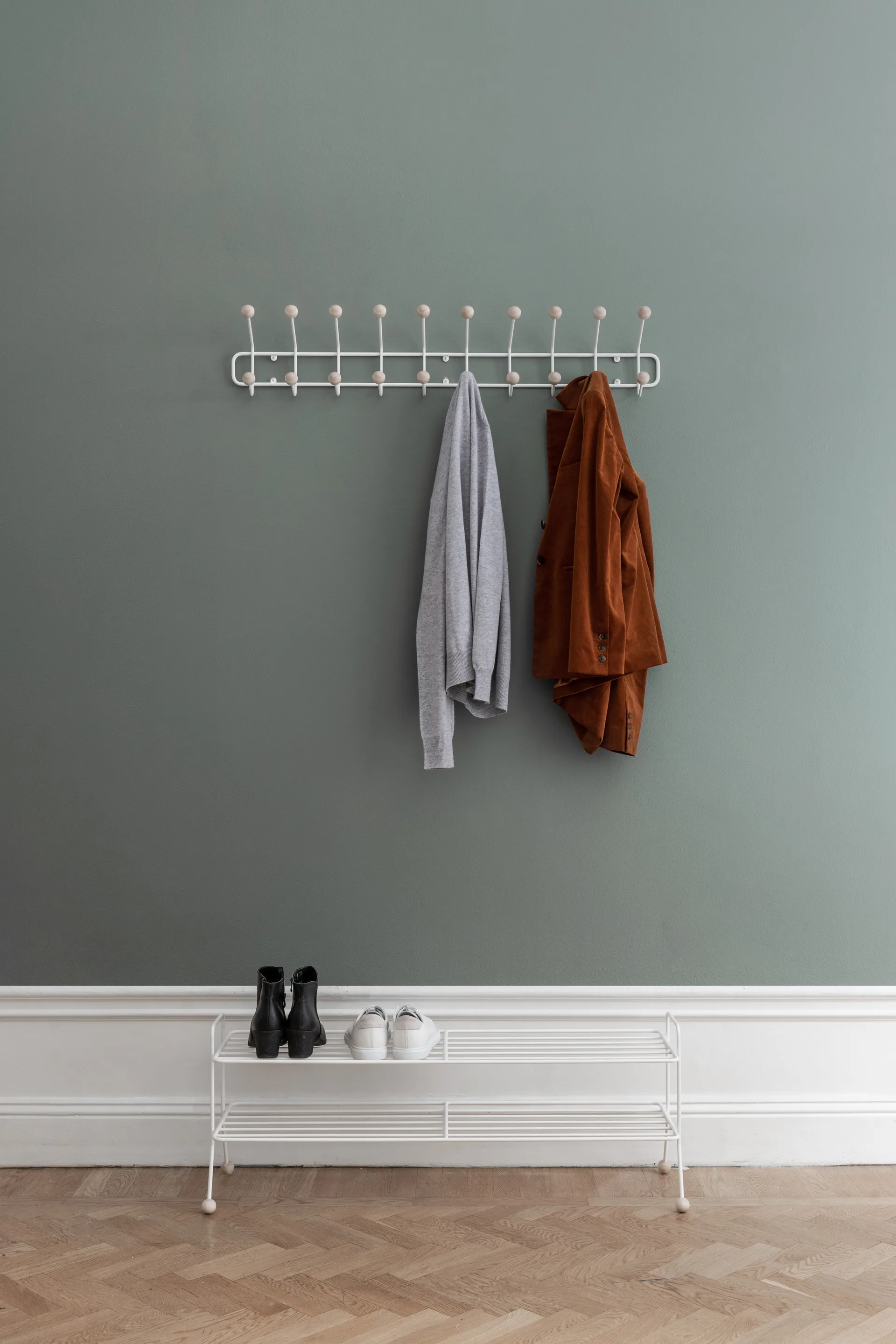 Bill Horizontal L, Greige Maze