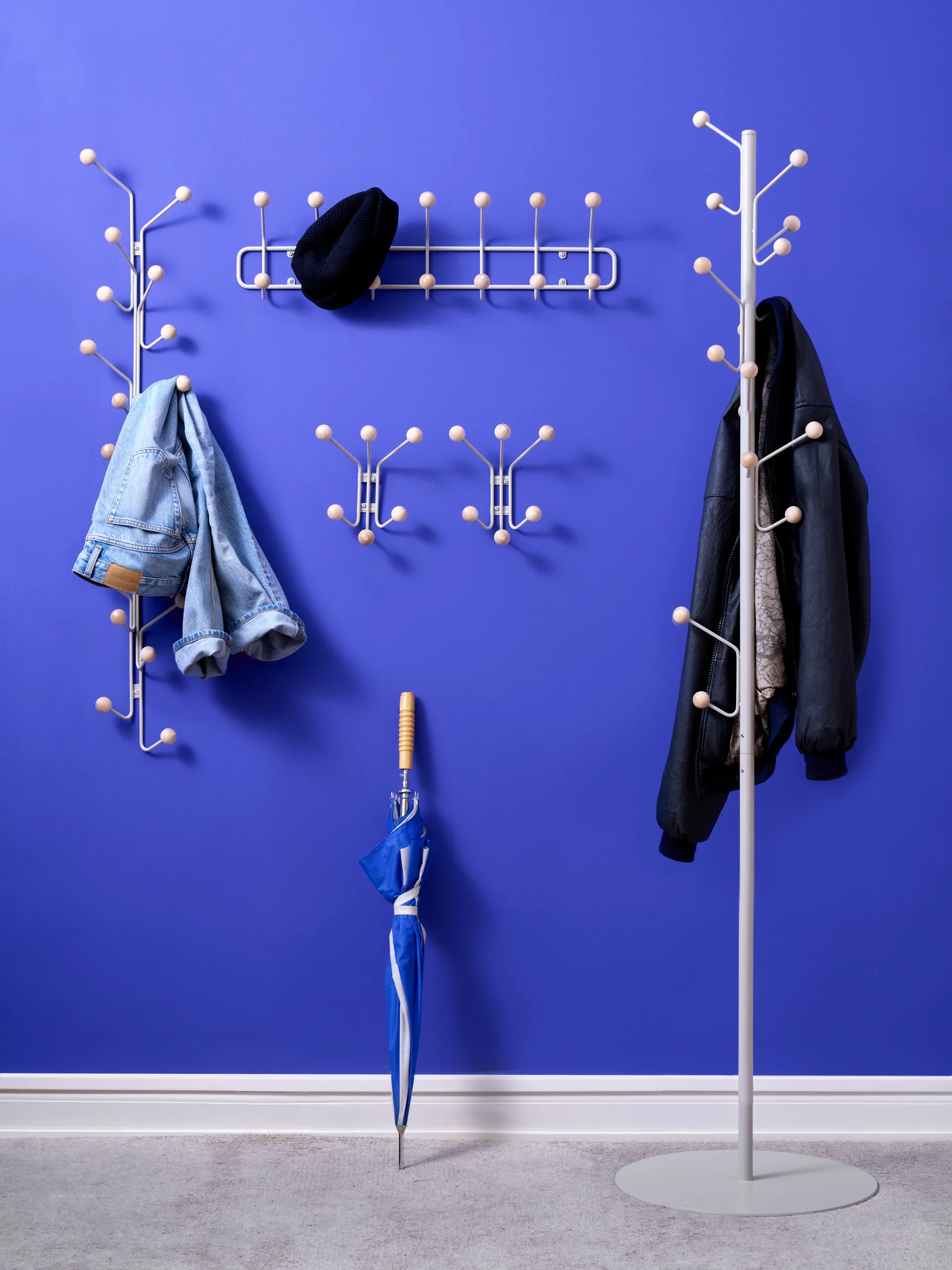 Bill XS κρεμάστρα, Greige Maze