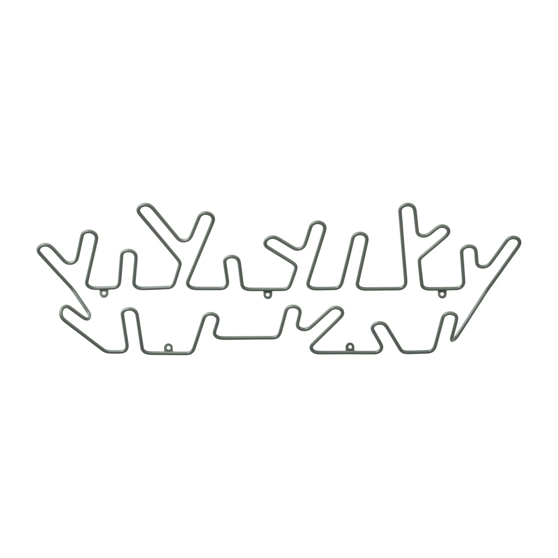 Crown L κρεμάστρες, Πράσινο γκρι Maze