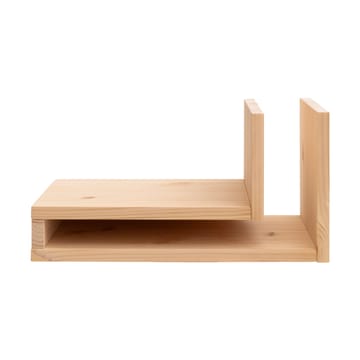 F-shelf Play DIY ράφι τοίχου - Pine, left - Maze