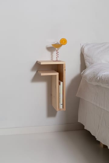 F-shelf Play DIY ράφι τοίχου - Pine, left - Maze