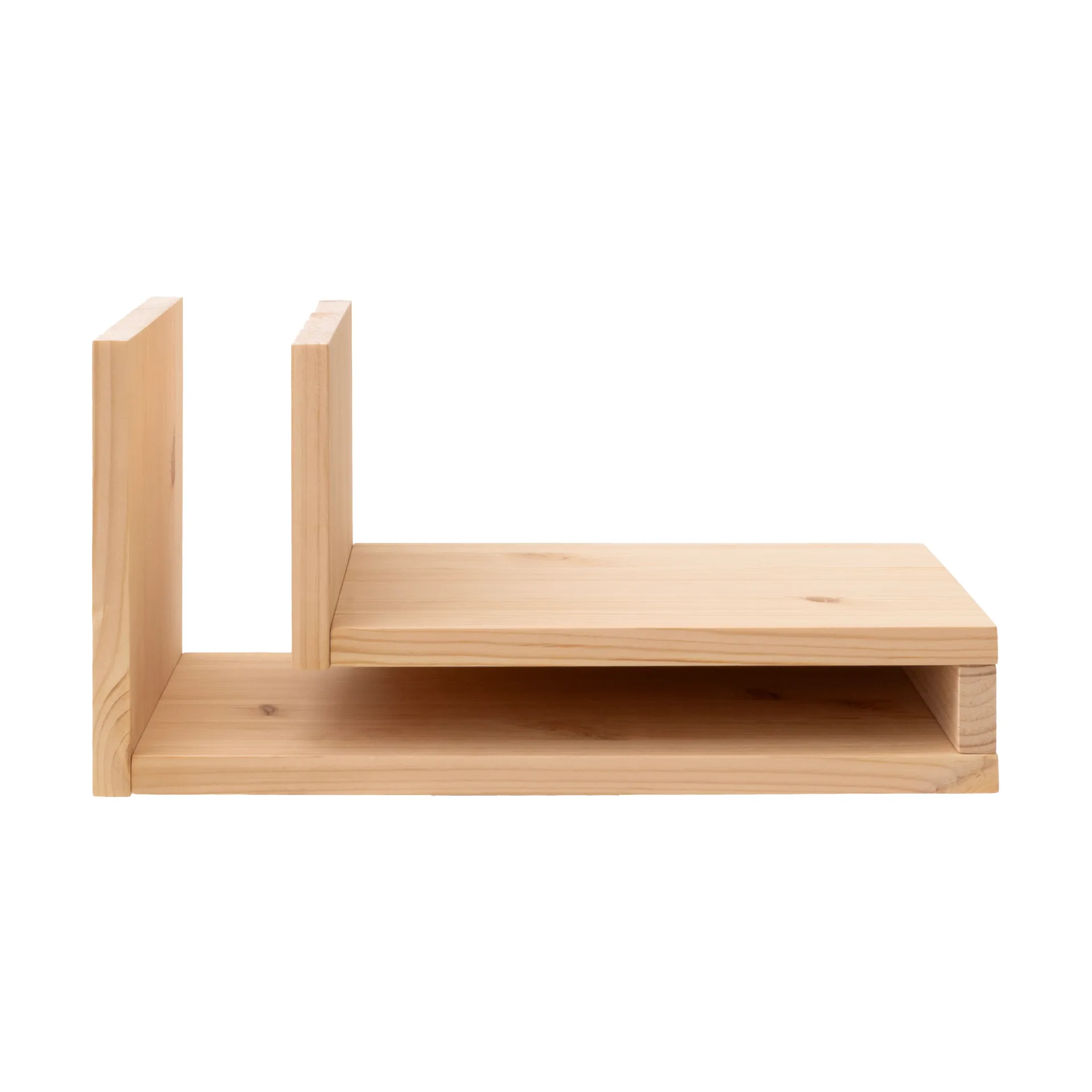 F-shelf Play DIY ράφι τοίχου, Pine, right Maze