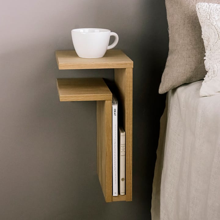 F-shelf ράφι τοίχου από δρυ, Ράφι αριστερό Maze