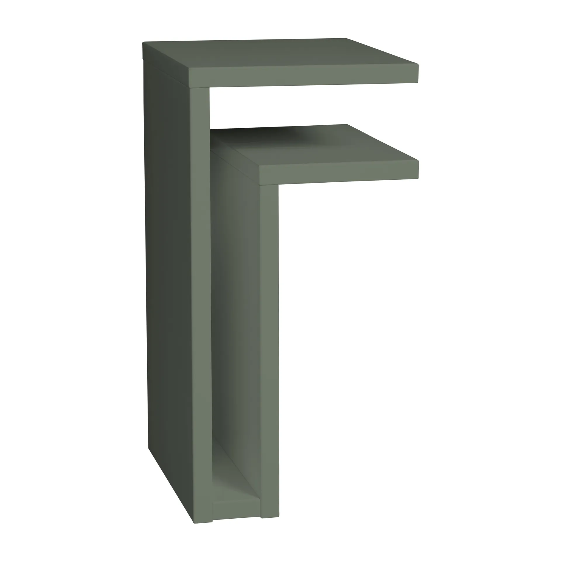 Ράφι τοίχου F-shelf πράσινο γκρι, Ράφι δεξιά Maze