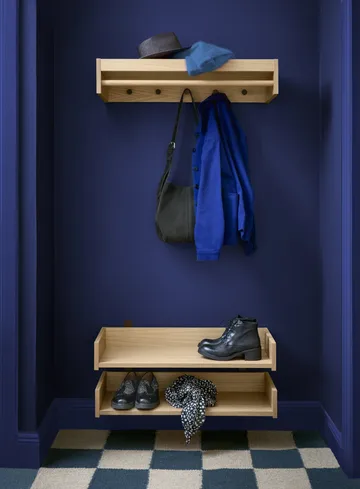 Gentle κρεμάστρα τοίχου - Δρυς, 78x15x32 εκ. - Maze