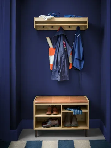 Gentle αποθηκευτικός πάγκος - Δρυς, 78x53x35 εκ - Maze