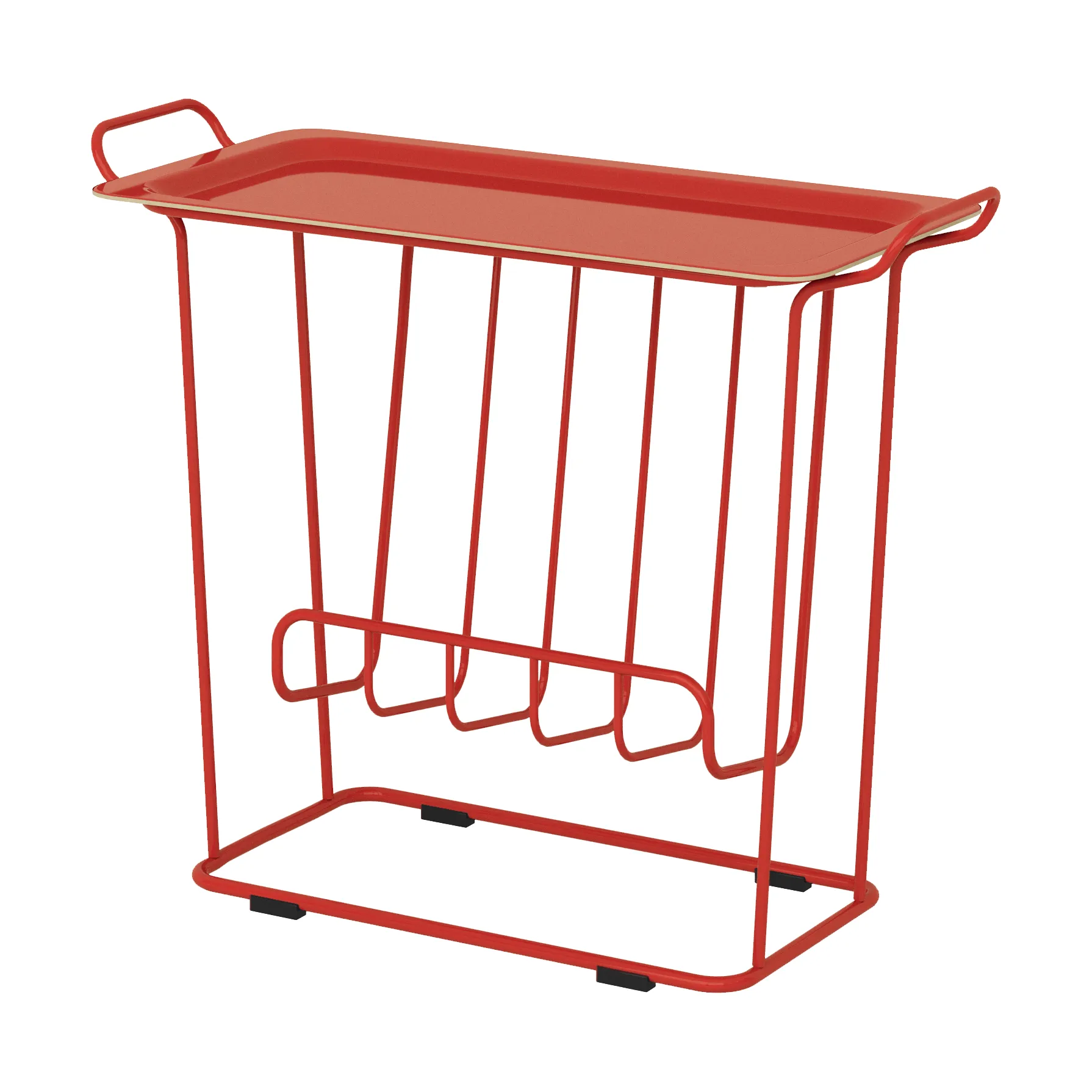Minnie Mae Paper τραπέζι δίσκος, Red Maze