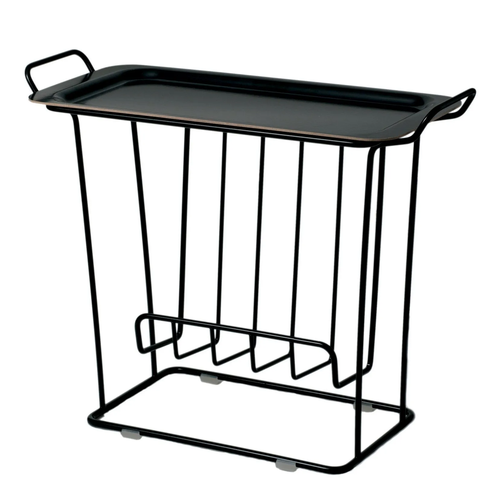 Minnie Mae Paper τραπέζι δίσκος, μαύρο Maze