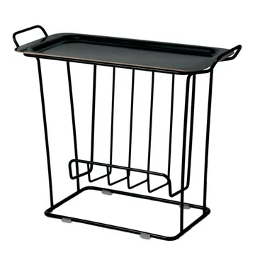 Minnie Mae Paper τραπέζι δίσκος - μαύρο - Maze