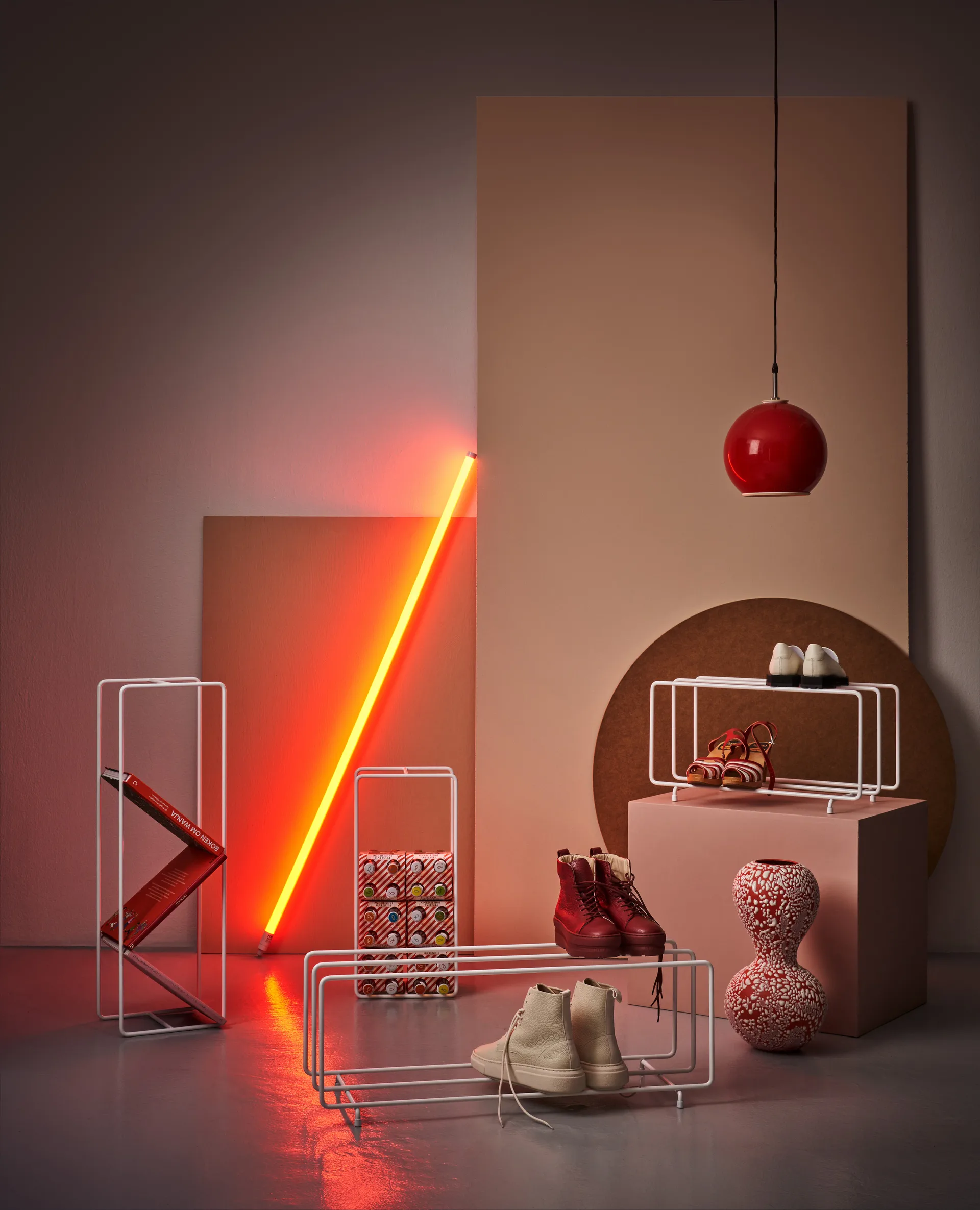 Mixrack ράφι για παπούτσια L, Λευκό Maze