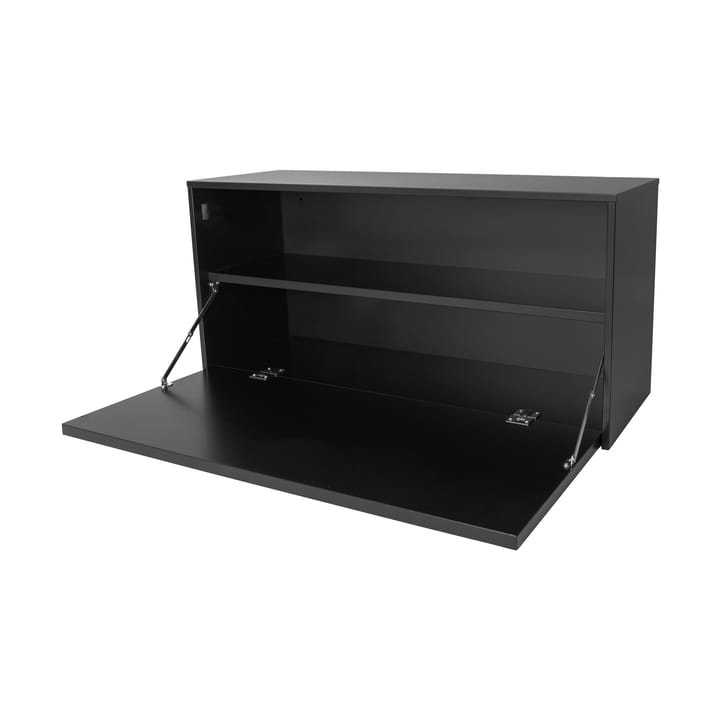 Nτουλάπι τοίχου, Pythagoras Cabinet, 38x80 εκ, Μαύρο Maze