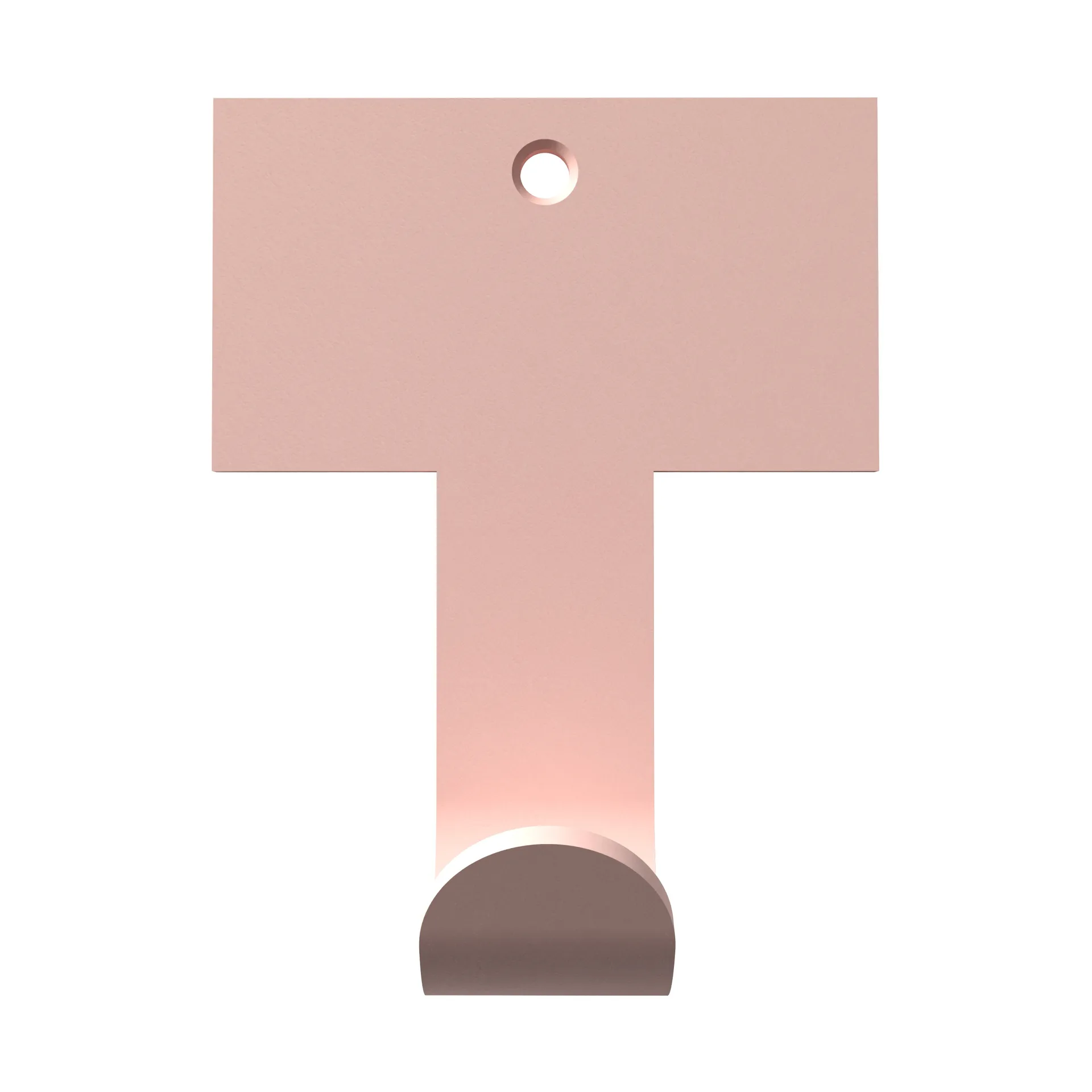 Only Hooks κρεμάστρα XS, Pale pink Maze