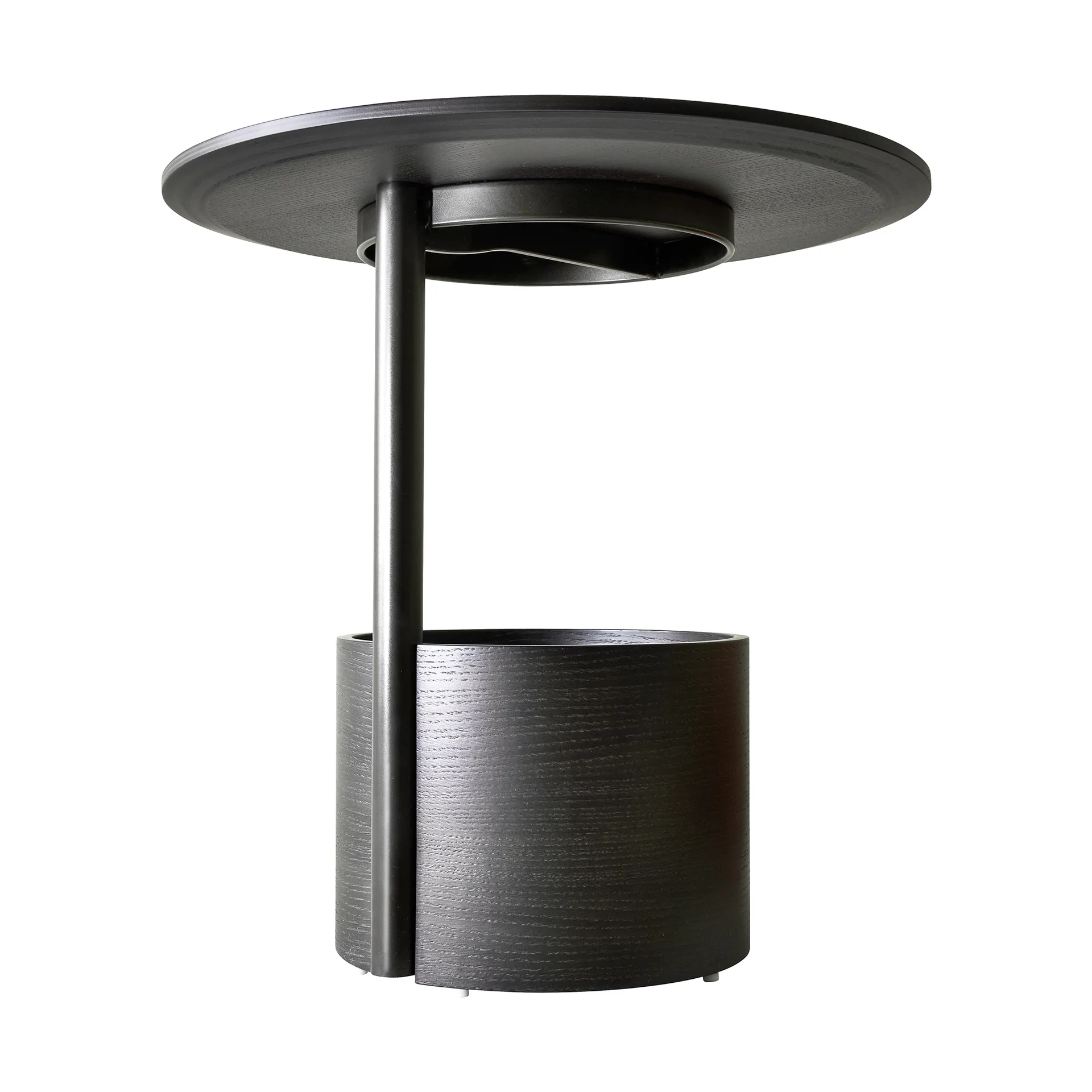 Τραπεζάκι του καφέ, Parasol S, Ø50 εκ, Δρυς χρωματισμένη σκούρα Maze