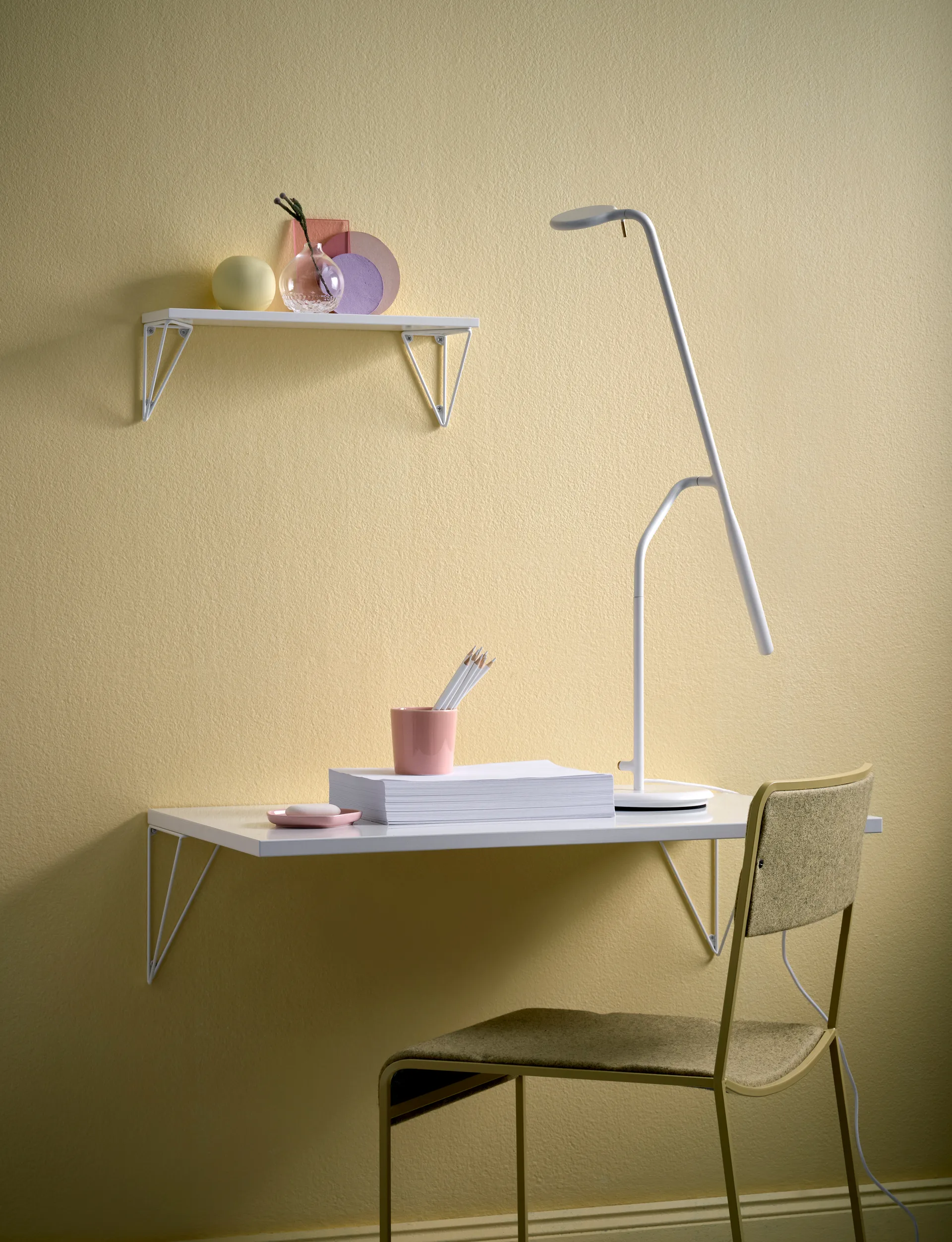 Pythagoras βραχίονες, συσκευασία 2 τεμαχίων, λευκό Maze