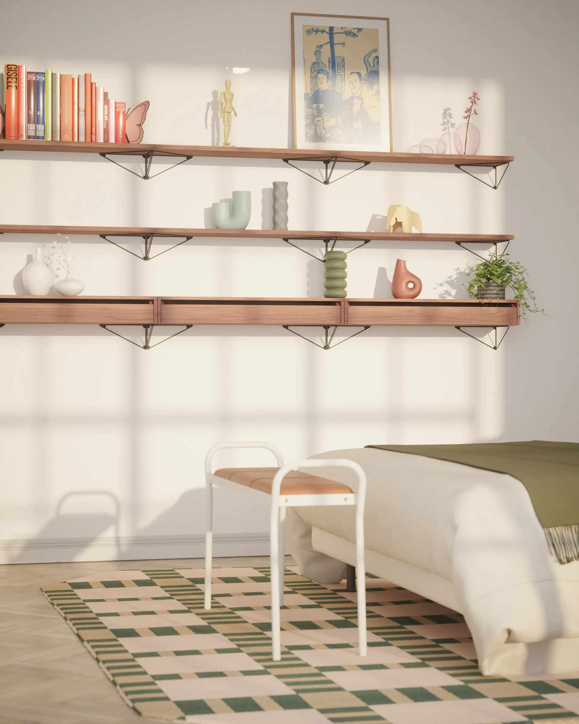 Pythagoras βραχίονες, συσκευασία 2 τεμαχίων, μαύρο Maze