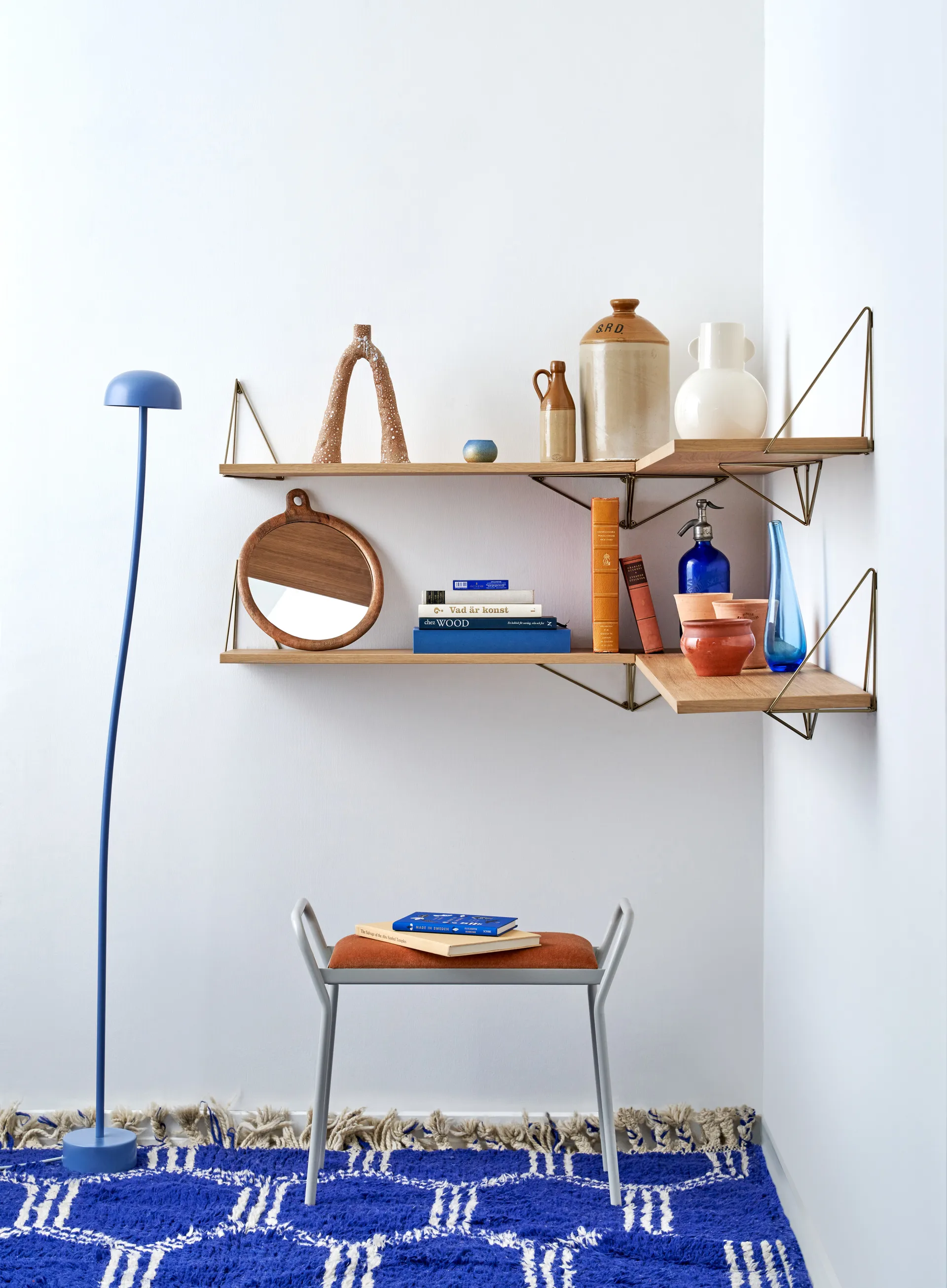 Pythagoras βραχίονες, συσκευασία 2 τεμαχίων, ορείχαλκος Maze