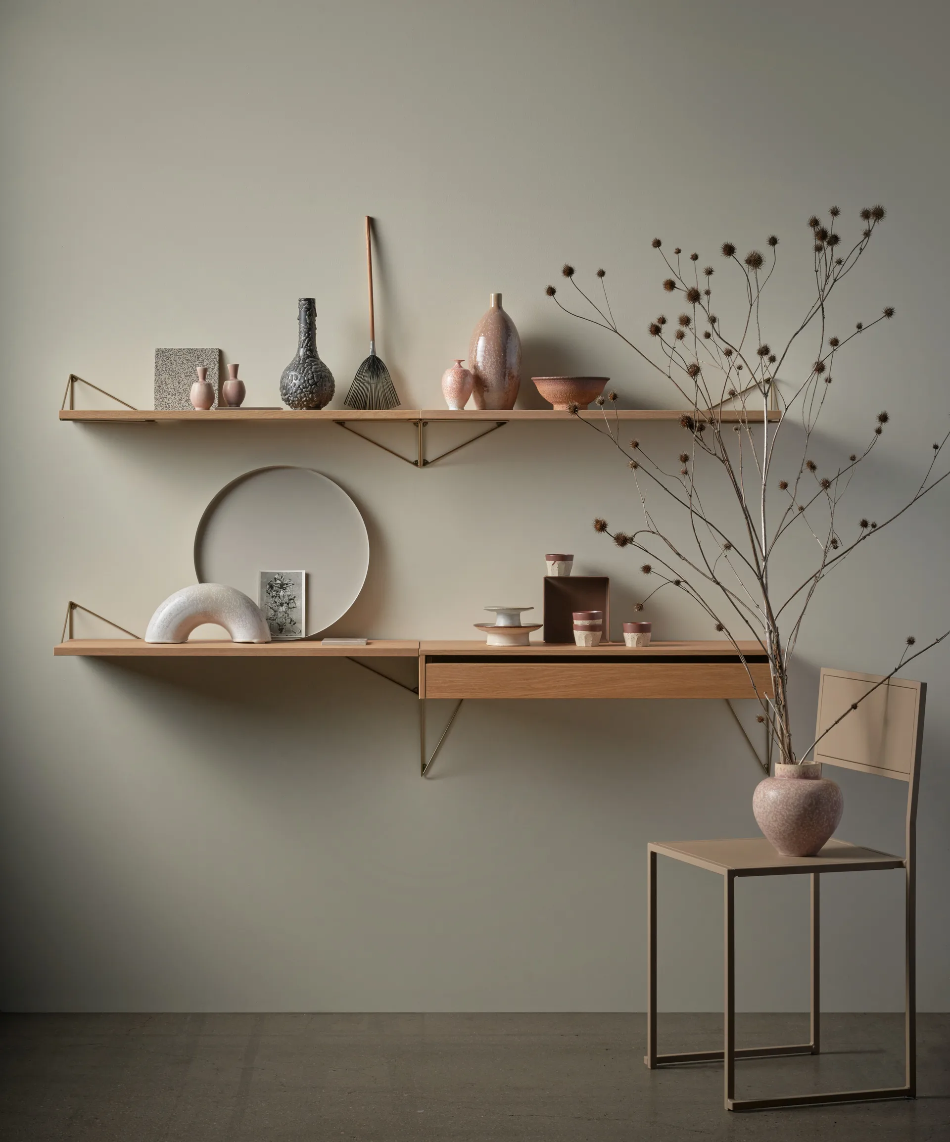 Pythagoras βραχίονες, συσκευασία 2 τεμαχίων, ορείχαλκος Maze