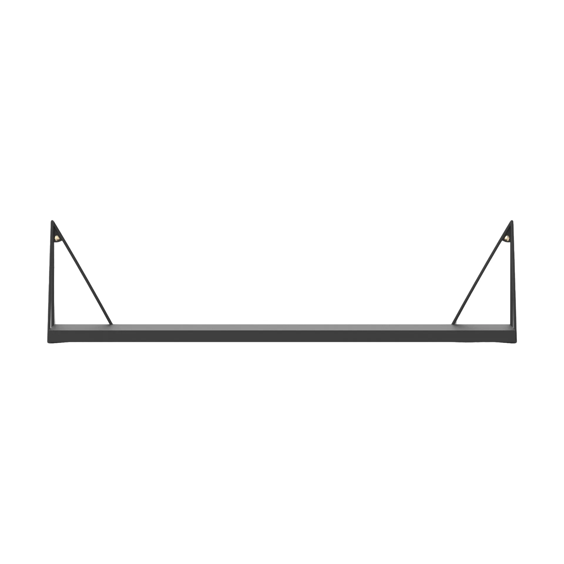 Pythagoras ράφι, μαύρο, 20x80 cm Maze