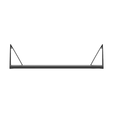 Pythagoras ράφι, μαύρο, 20x80 cm - Maze