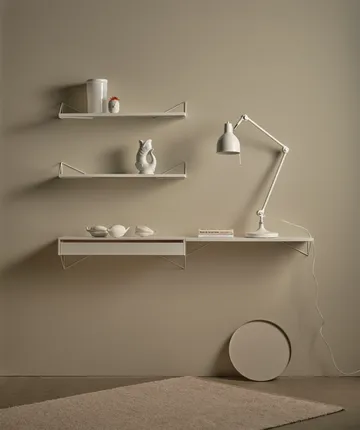 Pythagoras ράφι, λευκό, 20x80 cm - Maze