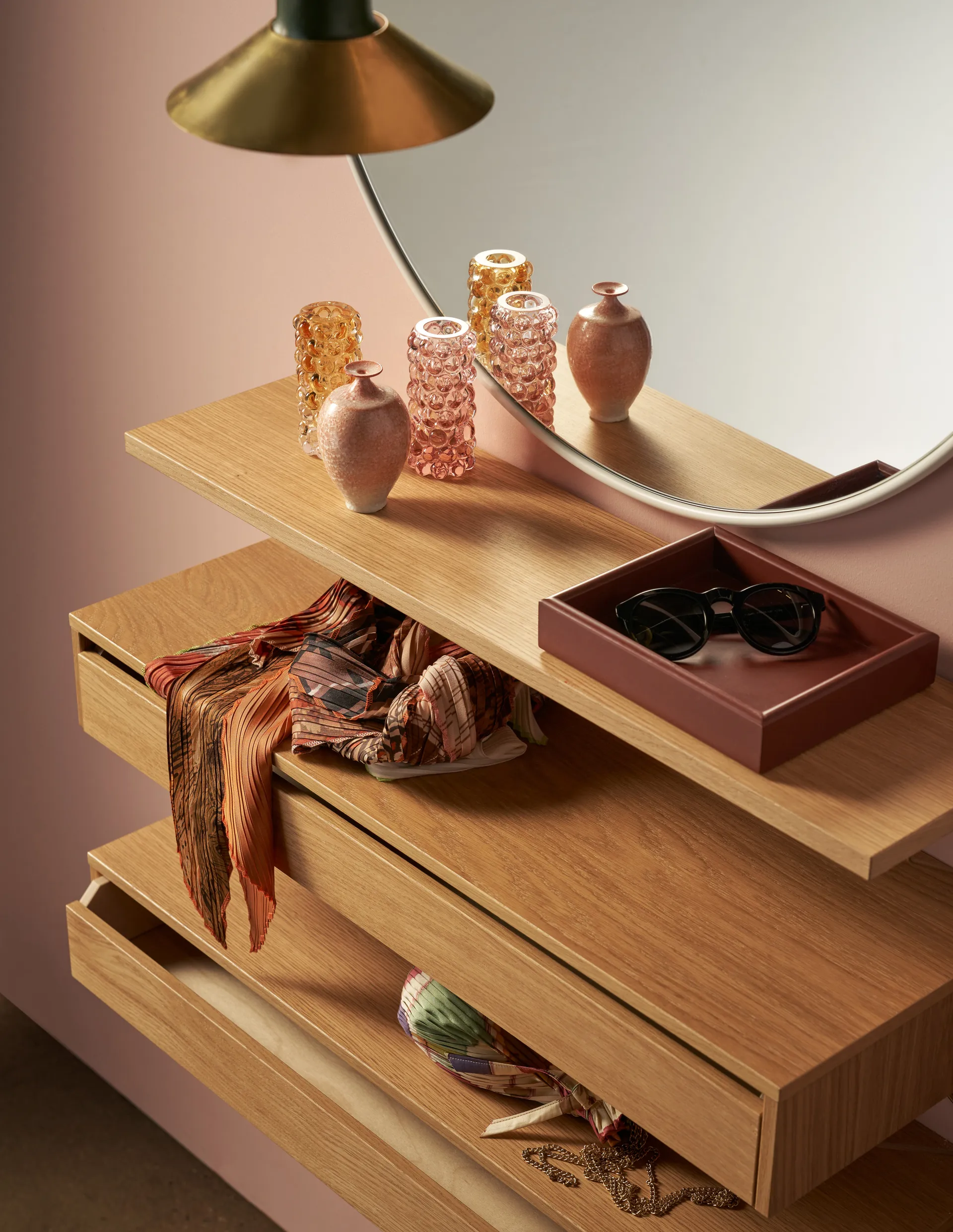 Pythagoras συρτάρι L, δρυς Maze