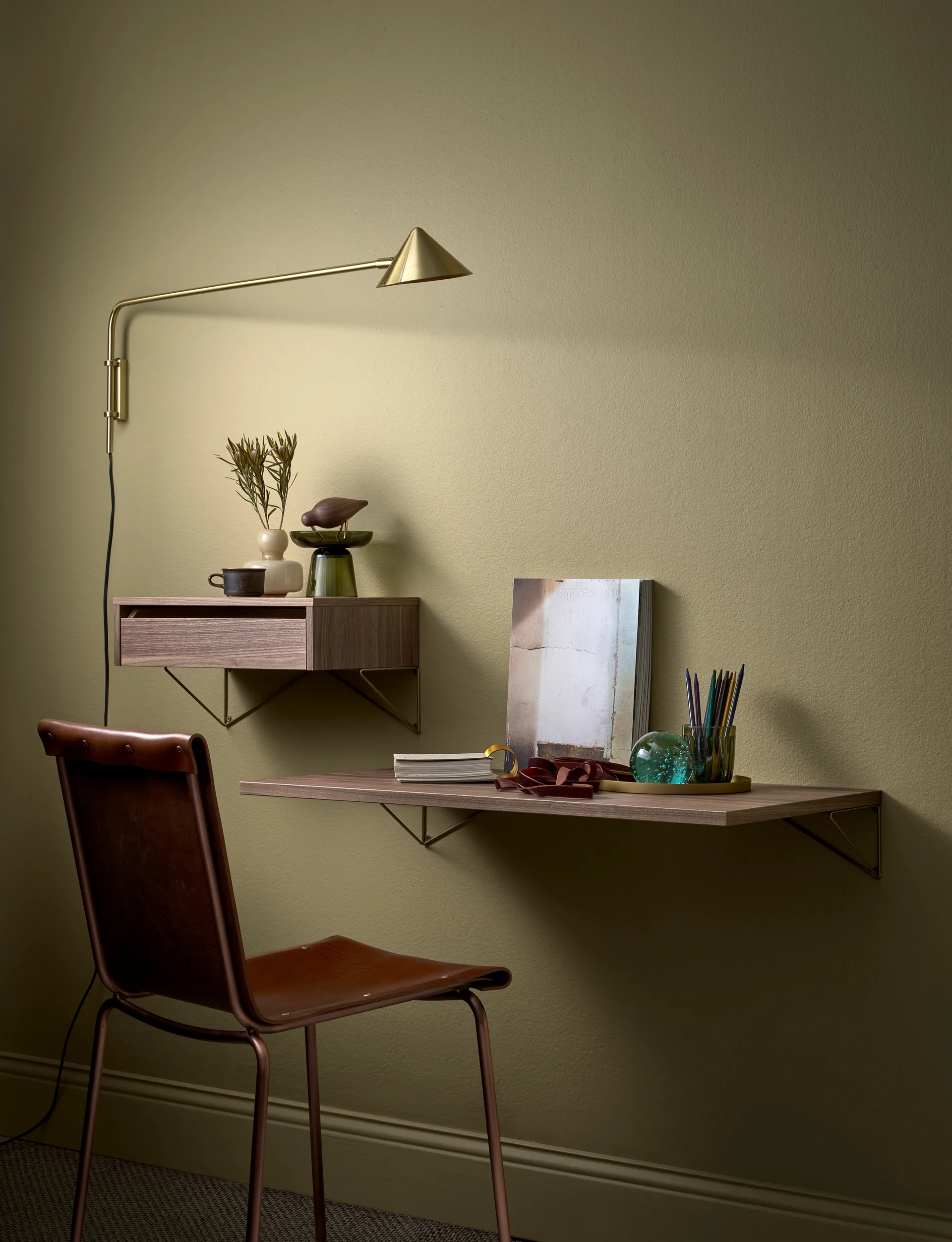 Pythagoras συρτάρι S, καρυδιά Maze