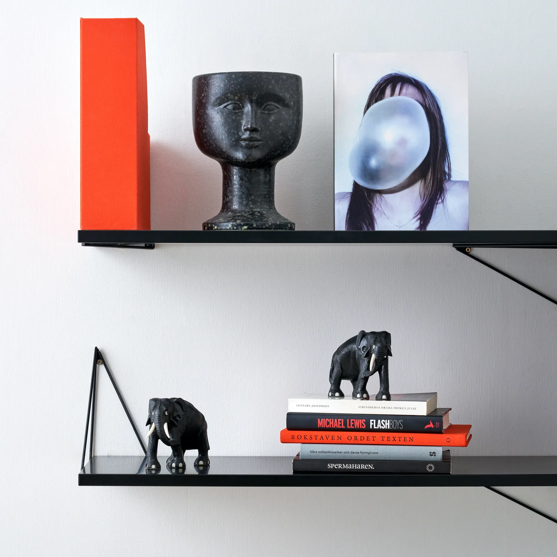 Pythagoras ράφι, μαύρο Maze