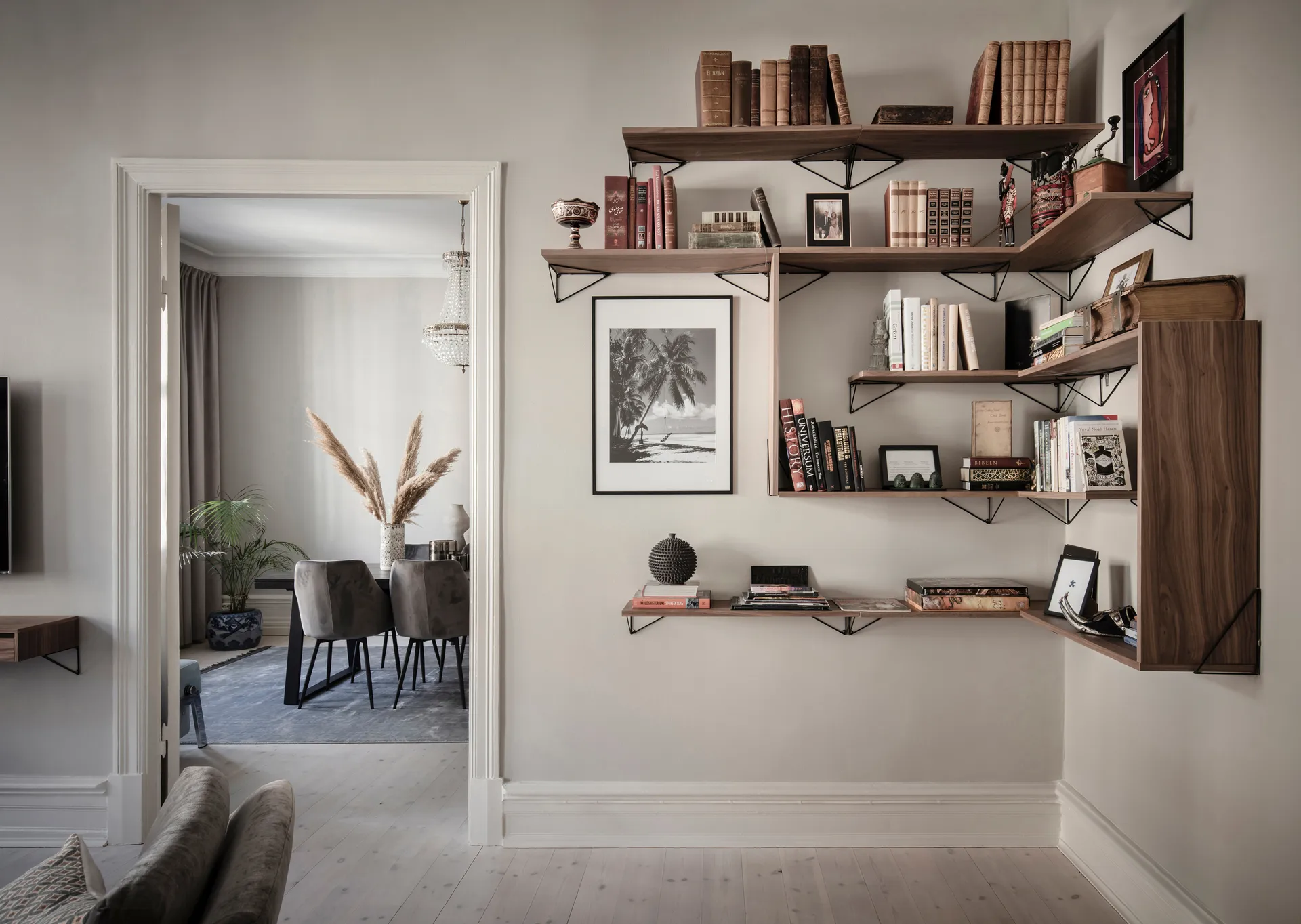 Pythagoras ράφι, καρυδιά Maze