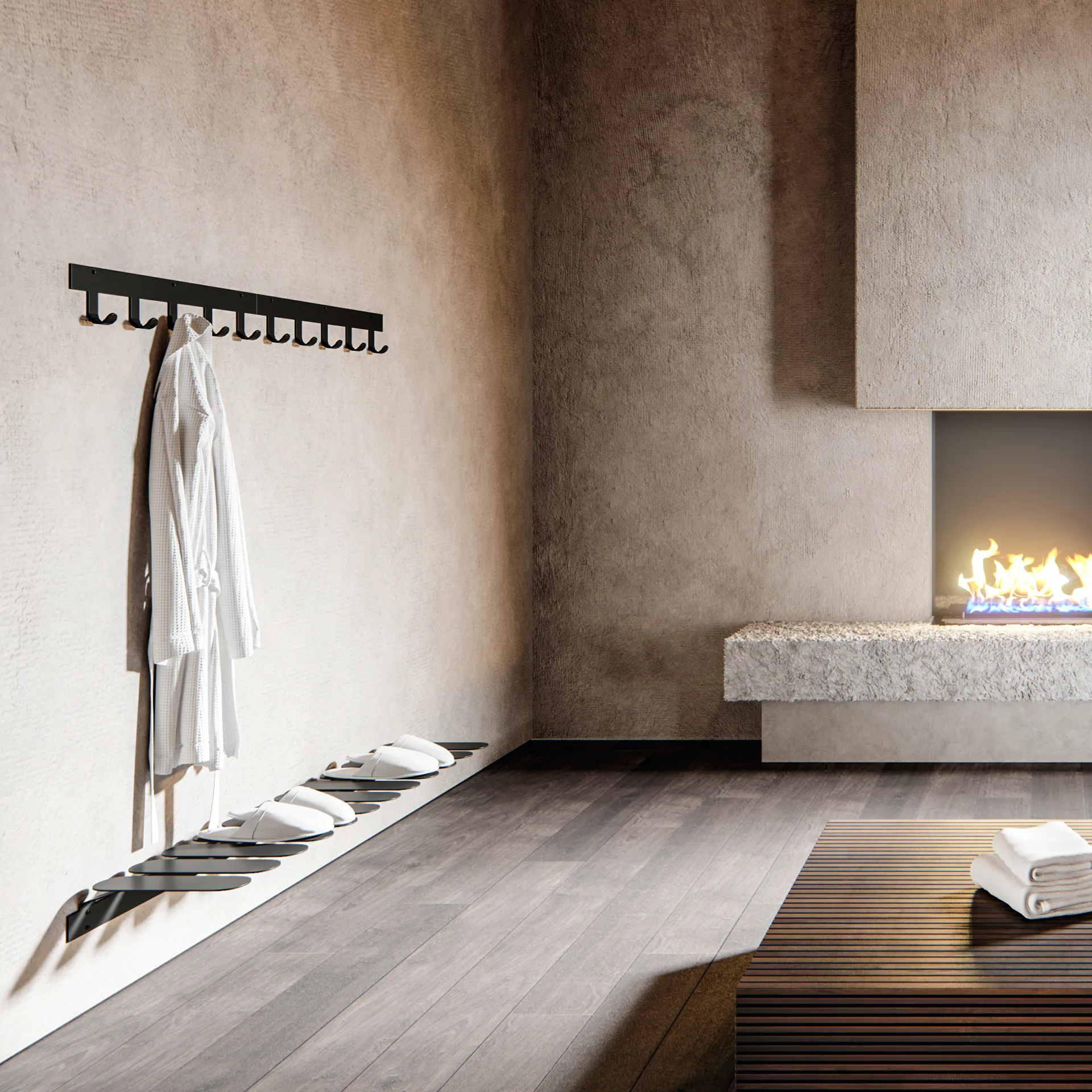 Step παπουτσοθήκη, μαύρο Maze