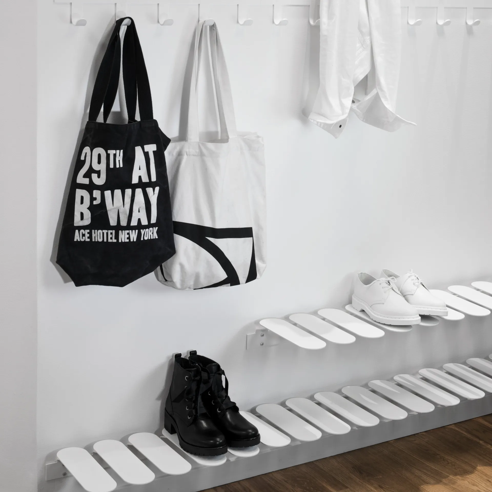 Step παπουτσοθήκη, λευκό Maze