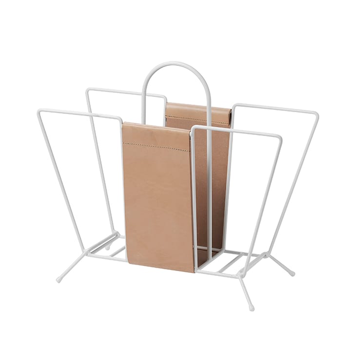 Suitcase βάση για περιοδικά - λευκό-φυσ�ικό - Maze