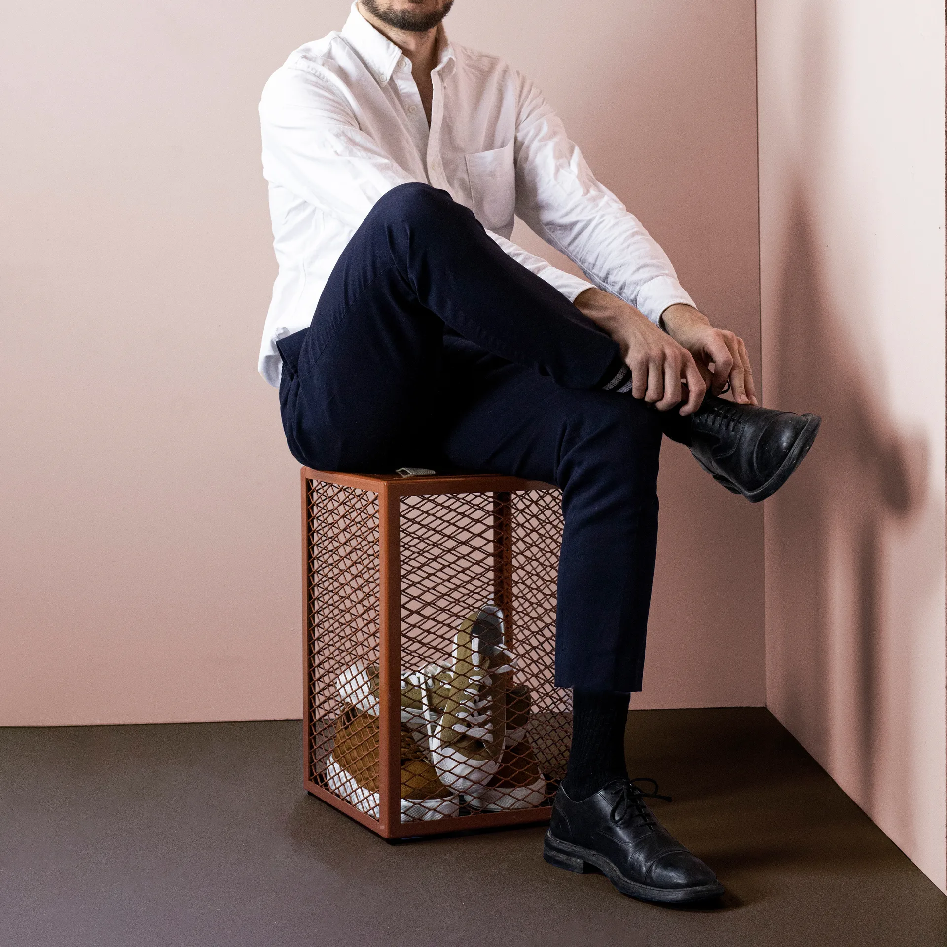 The Cube forvaring, σκουριά Maze