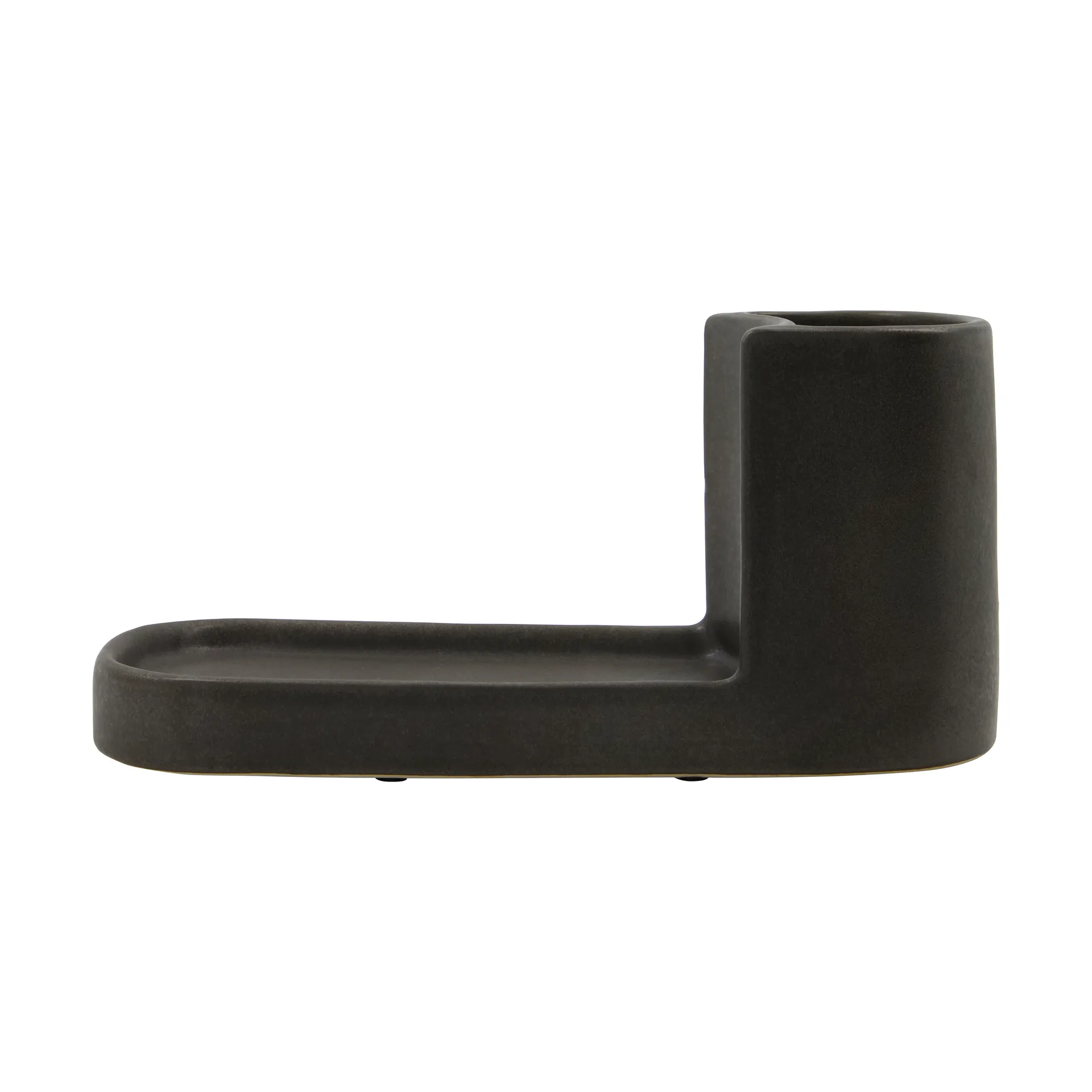 Datura θήκη βούρτσας και σαπουνιού, Σκουρόγκρι Meraki