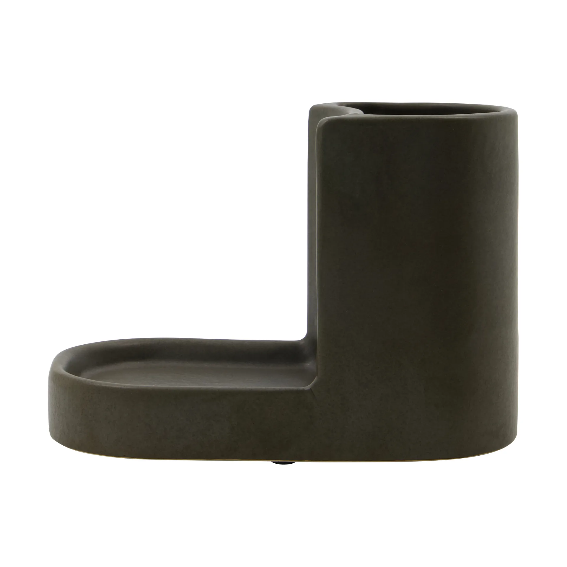 Datura θήκη βούρτσας πιάτων, Σκουρόγκρι Meraki