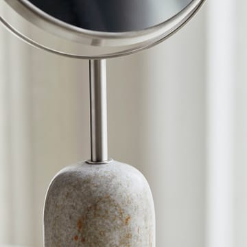 Καθρέφτης διπλής όψης από μάρμαρο Marble  - Beige - Meraki