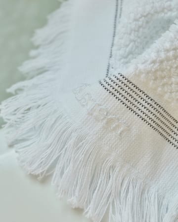 Meraki πετσέτα λευκό με γκρι - 100x180 cm - Meraki