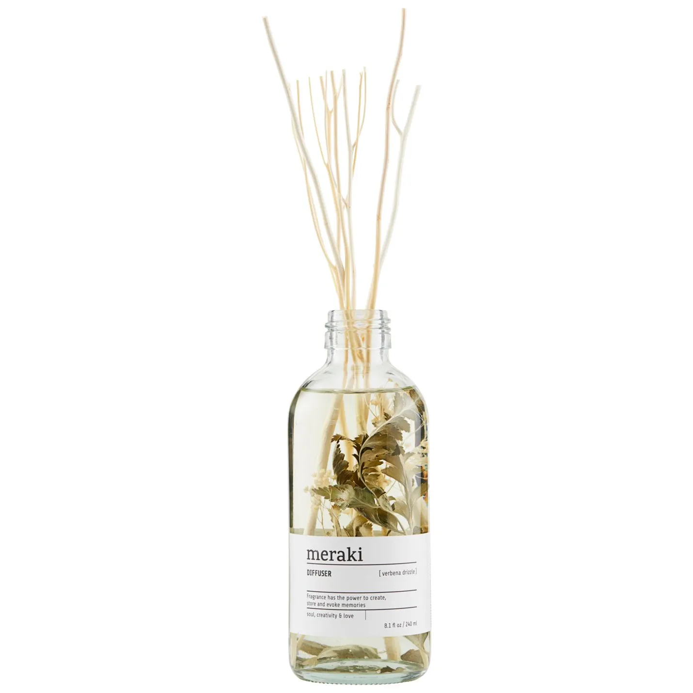 Meraki διαχυτήρας 240 ml, Verbena drizzle Meraki