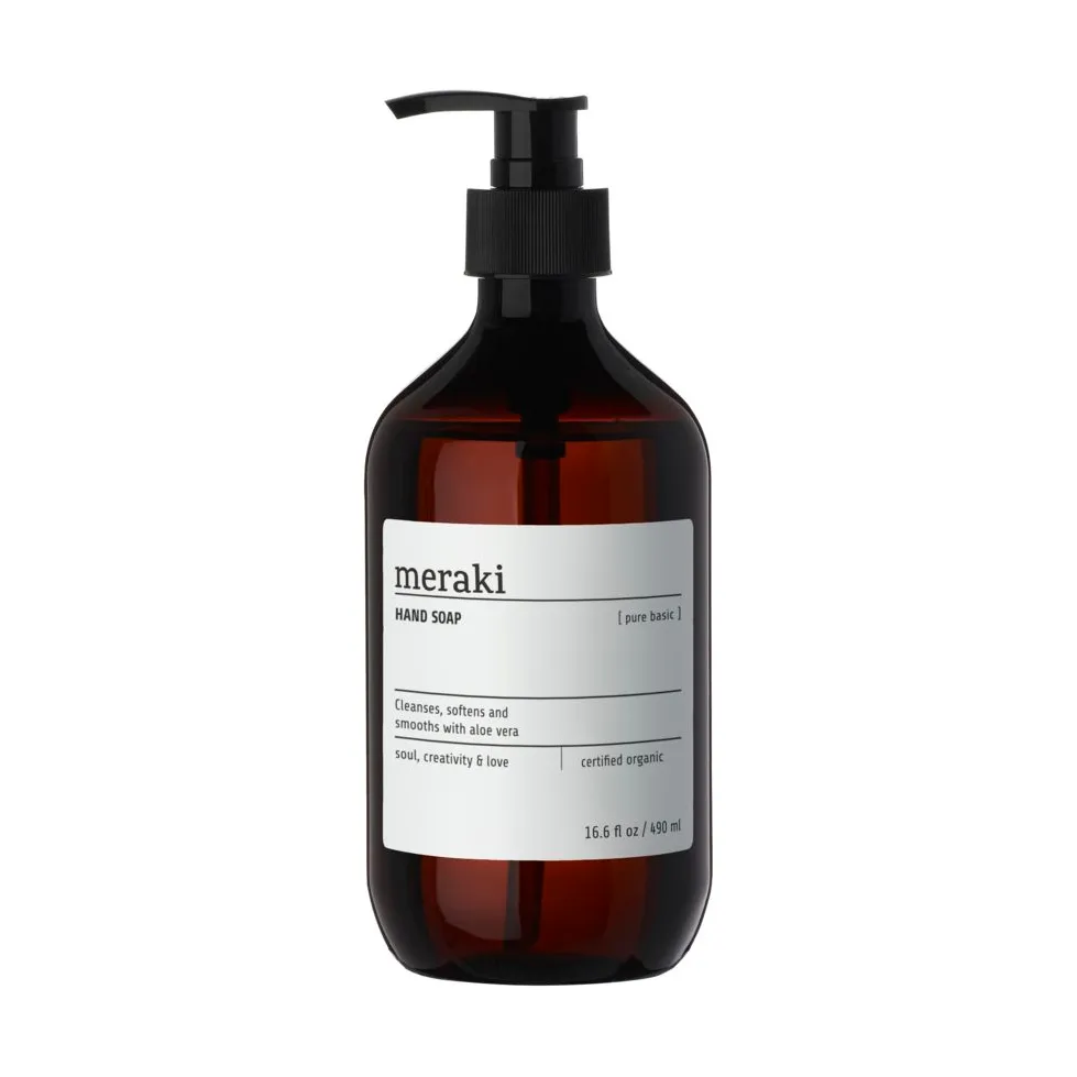 Meraki σαπούνι χεριών 490 ml, Pure basic Meraki