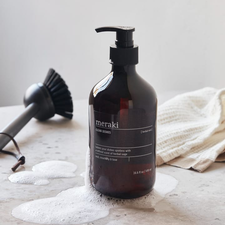Meraki σαπούνι πιάτων 490 ml, Φωλιά βοτάνων Meraki
