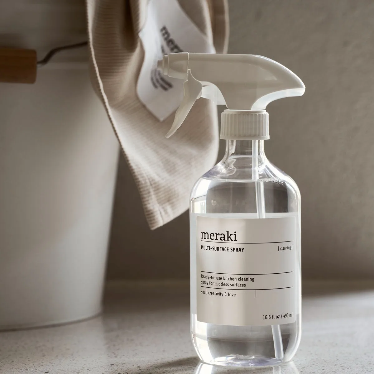 Σπρέι καθαρισμού κουζίνας Meraki, 490 ml Meraki