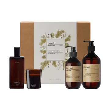 Σετ δώρου Meraki - ημερολόγιο Χριστουγέννων  - Dark wood, Northern dawn - Meraki