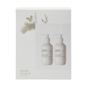 Σετ δώρου Meraki, σαπούνι και λοσιόν χεριών - Warm orange - Meraki
