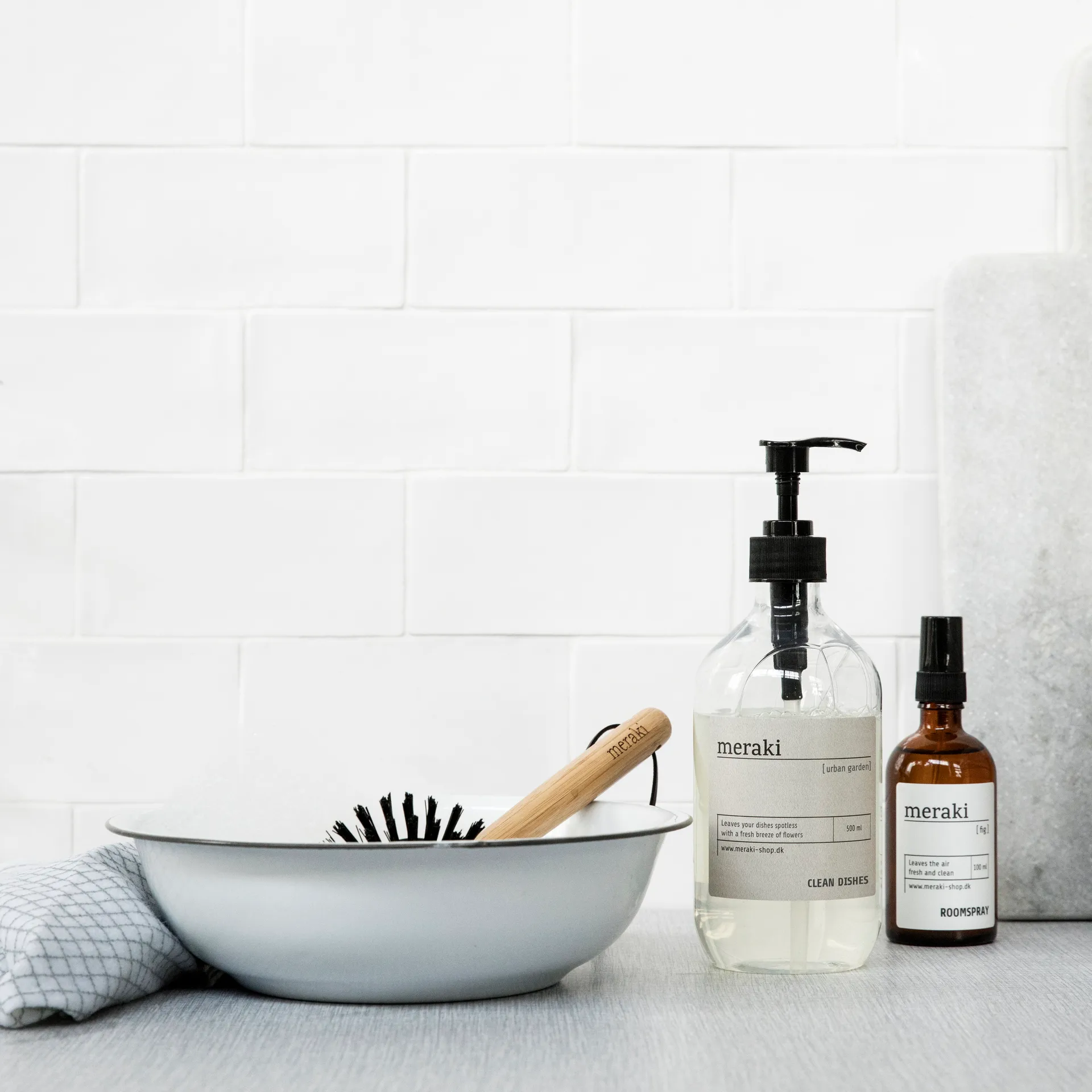 Meraki βούρτσα πιάτων, μπαμπού Meraki