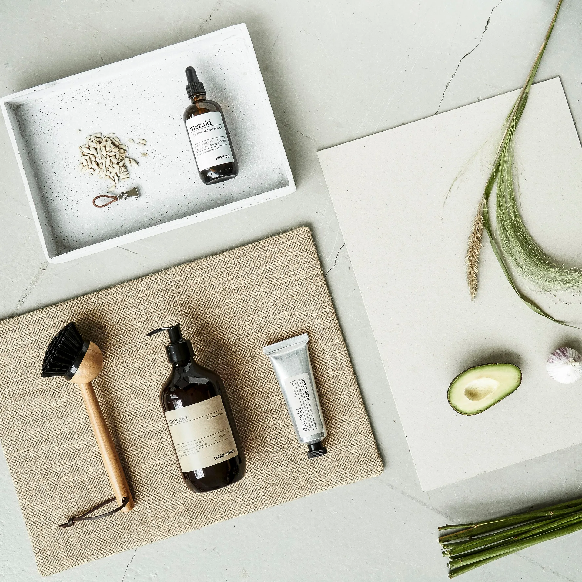 Meraki βούρτσα πιάτων, μπαμπού Meraki