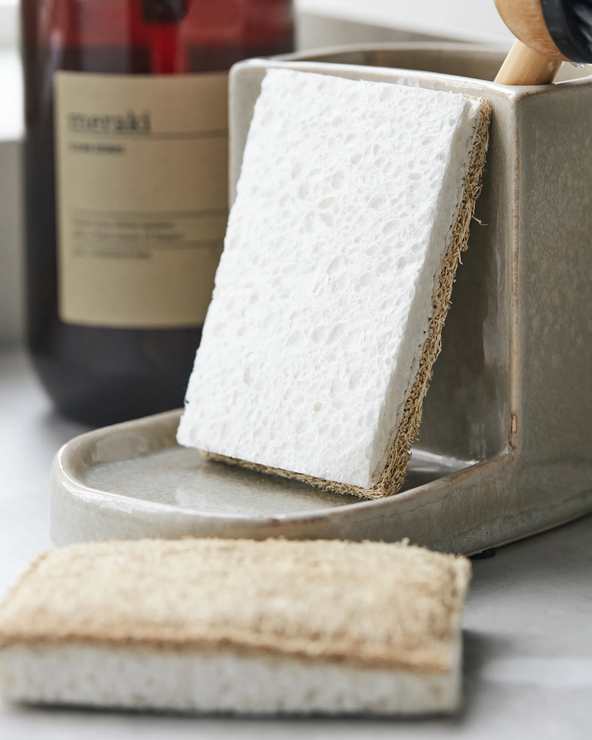 Reseda σφουγγάρι καθαρισμού σετ 2 τεμαχίων, Φύση Meraki