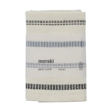 True πετσέτες προσώπου 3 τεμ. - Off-White-μαύρο - Meraki