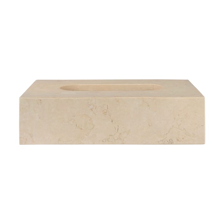 Μαρμάρινο κουτί για χαρτομάντηλα 14 x 25,5 εκ. - Άμμος - Mette Ditmer