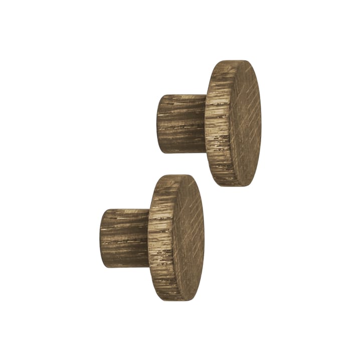 Γάντζος αιχμής μικρός 2 τεμάχια, Dark oiled oak Mette Ditmer