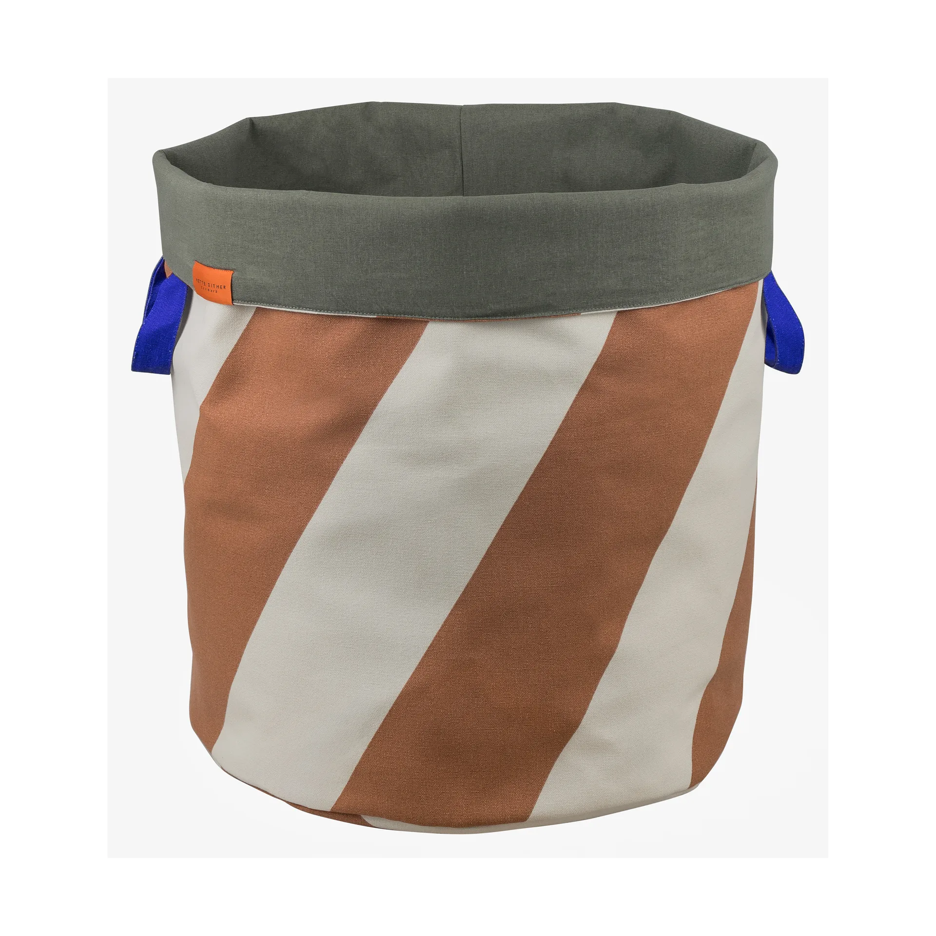 Διαγώνιο καλάθι για ρούχα Ø40x50 cm, Brick-sand Mette Ditmer