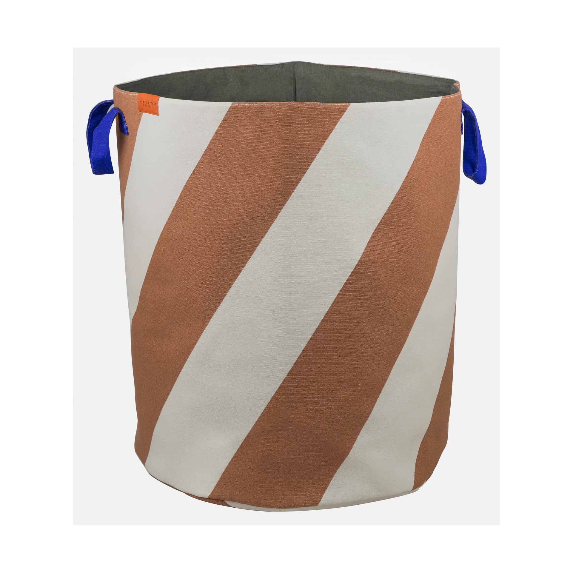 Διαγώνιο καλάθι για ρούχα Ø40x50 cm, Brick-sand Mette Ditmer